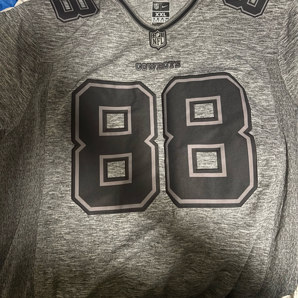Nike Gray dez bryant Dallas Cowboys Jersey
